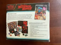 Pokemon Destined Rivals Pokemon Center ETB. Sealed. Small Tear. Check Pictures - Image 3