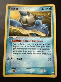 Pokemon Legend Maker EX Lapras 8/92 Holo Rare Mint Or Near mint Condition - Image 1