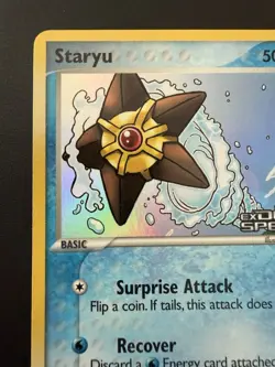 Pokemon TCG 2005 Delta Species Staryu 85/113 Stamped Reverse Holo Near Mint - Image 4