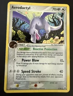 Pokemon TCG Aerodactyl EX Legend Maker 1 Holo Rare (NM/M) - Image 1