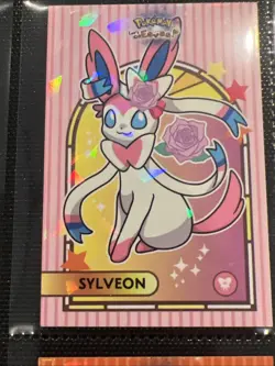 Lets Go Eevee Pokemon Database Lot Of 9 Window Cracked Ice Holo Peru US Seller - Image 3