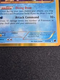 Pokemon TCG Empoleon 117/116 Secret Rare Plasma Freeze NM/M - Image 4