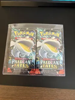 Lot of 36x PALDEAN FATES Sealed Pokemon BOOSTER PACKS - IN HAND - Image 1
