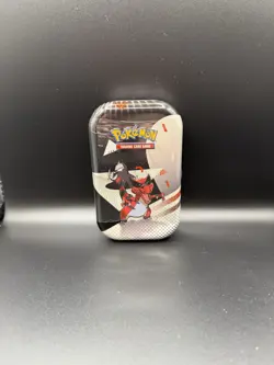 Pokemon TCG Scarlet and Violet White Flare/Black Bolt Sealed Mini Tin - Image 1