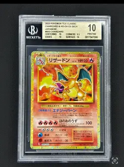 2023 Pokemon TCG Classic Charizard Japanese #003 BGS 10 Pristine Holo Rare - Image 1