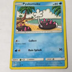 Pokemon Pyukumuku – 52/236 – Sun & Moon Unified Minds – NM/LP - Image 1
