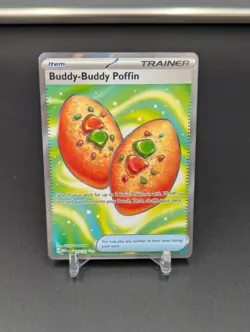 Pokemon TCG Mega Evolution Buddy-Buddy Poffin #167/132 - NM - Image 3