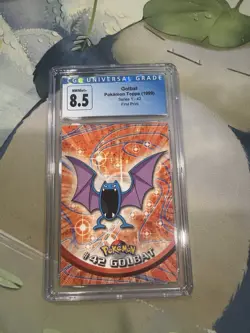 Pokemon Tcg Golbat Topps 1999 First Print CGC 8.5 - Image 1