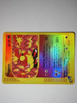 Pokemon TCG Magmar 086/165 Expedition Base Set Reverse Holo Near Mint - Image 2