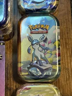 Pokemon TCG Lot Of 6 Prismatic Evolutions Tins Collectors Chest Mewtwo Bundle - Image 5