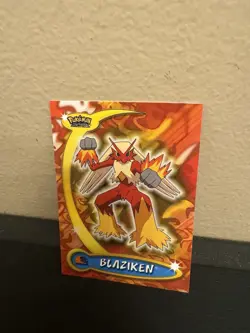 Topps Pokemon Advanced Challenge Non Holo Blaziken #9 Vintage - Image 2