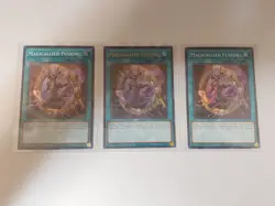 Yu-Gi-Oh! Magicalized Fusion 1st Ed Super Rare RA01-EN058 (Set Of 3) - Image 1