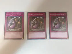Yu-Gi-Oh! Different Dimension Ground Secret Rare 1st Ed RA04-EN101 (Set Of 3) - Image 1