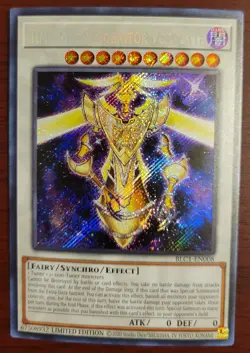 YuGiOh Timelord Progenitor Vorpgate BLC1-EN008 Secret Rare Limited Edition - Image 1