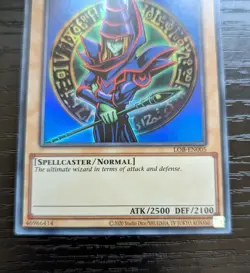 LOB-EN005 Dark Magician : Ultra Rare 25th An YuGiOh - No Name Foil Misprint - Image 3