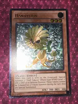 Yu-Gi-Oh! x1 Dandylion AP04-EN001 NM Ultimate Rare - Image 1