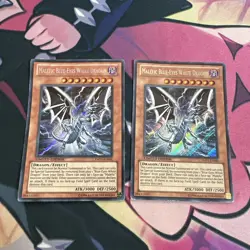 Malefic Blue-Eyes White Dragon YMP1-EN002 Limited Edition Yugioh Lot Of 2 - Image 1
