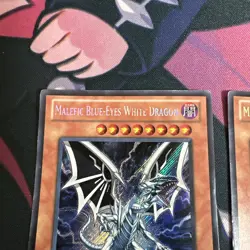 Malefic Blue-Eyes White Dragon YMP1-EN002 Limited Edition Yugioh Lot Of 2 - Image 3