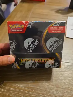 Pokemon TCG Mega Evolution Enhanced Sealed Booster Box 36 Packs + Promo Card New - Image 1