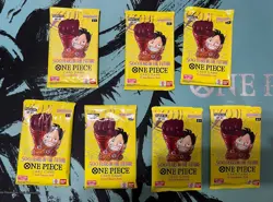 One Piece OP-07 500 Years In The Future Booster Pack ENGLISH Lot Of 7 Sealed - Image 1