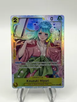 One Piece Kouzuki Hiyori OP06-106 Wings of the Captain Foil English - Image 1