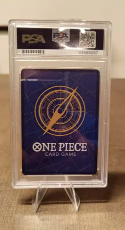 Romance Dawn - One Piece - Carta Holo (olografica) King Parallel Art OP01 PSA 10 - Image 2