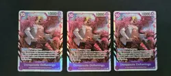 x3- Donquixote Doflamingo SR OP14-069 One Piece The Azure Sea's Seven - Image 1