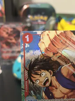 ONE PIECE TCG Monkey D. Luffy (Alt Art) OP14-013 SR The Azure Sea's Seven - Image 2
