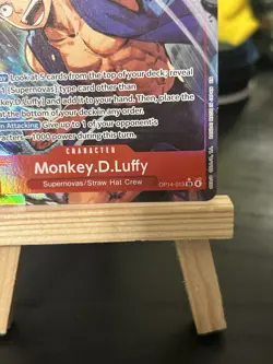 ONE PIECE TCG Monkey D. Luffy (Alt Art) OP14-013 SR The Azure Sea's Seven - Image 4