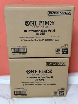 ONE PIECE ILLUSTRATION BOX IB05 + IB06 - 2 SEALED CASE 6 + 6 ENGLISH ENG IB 5 6 - Image 3