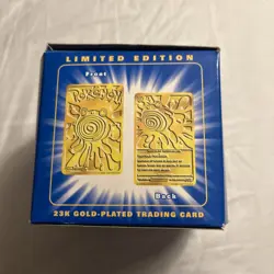 Pokemon POLIWHIRL 23K Gold Plated Trading Card 1999 Burger King Promo SEALED - Image 3