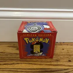 Pokemon POLIWHIRL 23K Gold Plated Trading Card 1999 Burger King Promo - Image 2