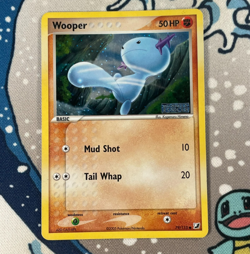 Wooper 79/115 Reverse Holo EX Unseen Forces Pokemon Card 2005 MP - Image 1
