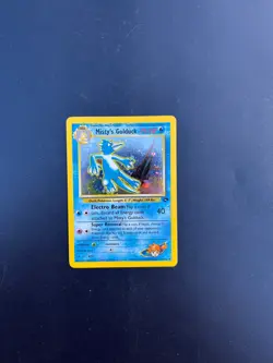 Pokemon TCG Misty's Golduck Gym Challenge 12/132 Holo Rare Card Vintage Wotc - Image 1