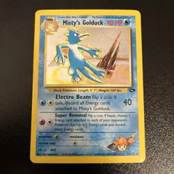 Misty's Golduck 12/132 Holo - Gym Challenge Set - Pokemon Card - Image 1