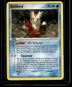 Delibird 21/109 1st Edition Team Rocket Returns English Pokemon Card - Image 1