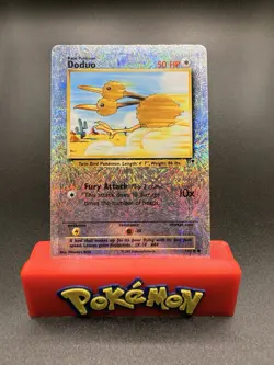 Vintage 2002 Pokemon TCG Legendary Collection Doduo Reverse Holo 71/110 Lp+ - Image 1