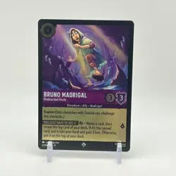Disney Lorcana TCG - Bruno Madrigal Undetected Uncle - Cold Foil - 39/204 - Image 1