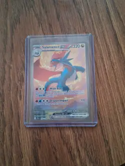 2025 Pokemon SV Journey Together - JTG EN #187/159 Salamence ex - Image 3