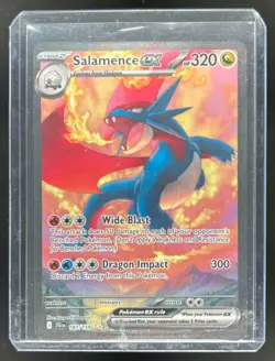 2025 Pokemon SV Journey Together JTG EN Salamence ex #187/159 - Image 1