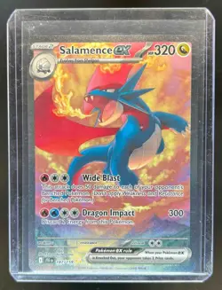 2025 Pokemon SV Journey Together JTG EN Salamence ex #187/159 - Image 1