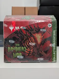 MTG Factory Sealed THE BROTHERS WAR Collector Boosters Box Magic the Gathering - Image 1