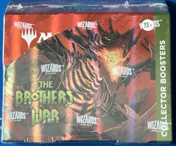 Magic The Gathering MTG The Brothers War Collector Booster Box Factory Sealed 195166151243 - Image 1