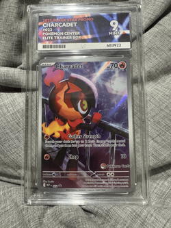 Charcadet #22 ACE 9 Phantasmal Flames Pokemon Center Stamped Promo - Image 1
