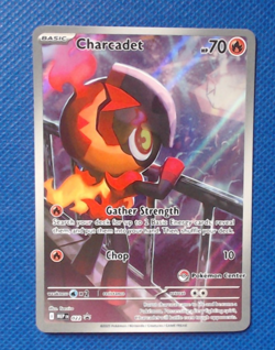 Pokemon-Charcadet 22 Promo-Phantasmal Flames-Pokemon Center Stamp - Image 1