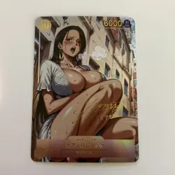 ONE PIECE Sexy Goddess Waifu Anime Doujin Card Signature Card - Image 1