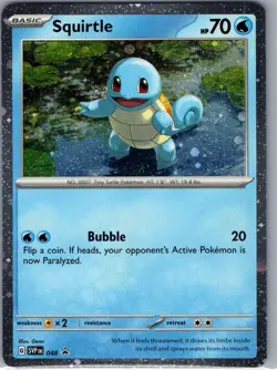 Squirtle - (Cosmos Holo) 048 SV: Scarlet & Violet Promo - Pokemon Card - NM - Image 1