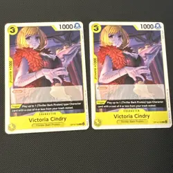 (4X) One Piece Trading Card Game - Victoria Cindry OP14-109 Common NM Play Set - Image 3