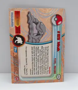 Pokemon Topps Chrome Muk #89 TCG foil card - Image 3