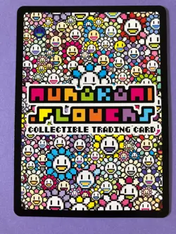 Rainbow Glasses SP-118/R TAKASHI MURAKAMI TRADING CARD 108 FLOWERS Japanese - Image 4
